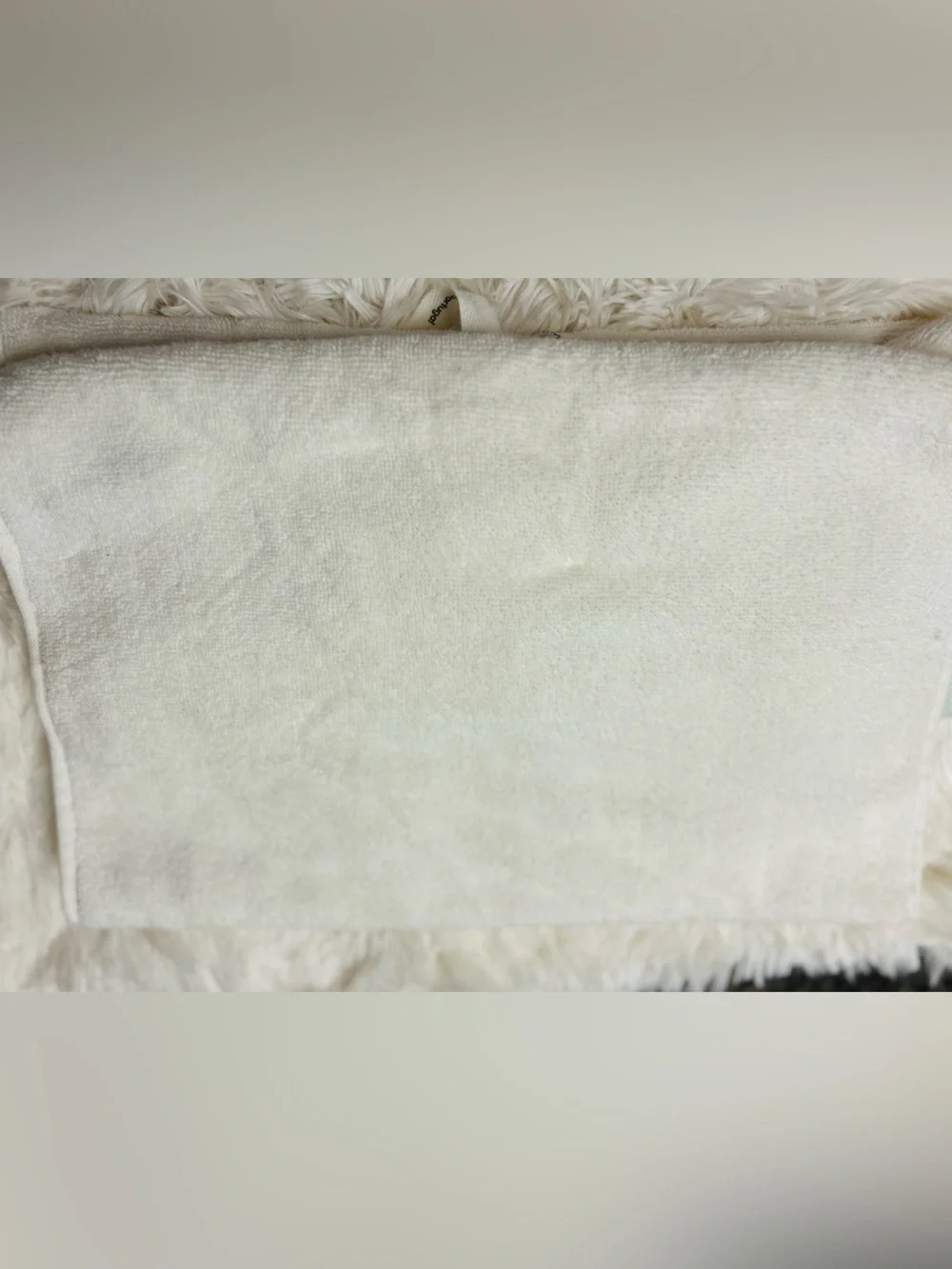 MUNDU Set Of Two Hand Towels - Made In Portugal‎ - 100% Cotton - Green/White